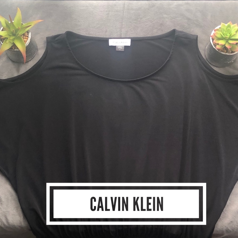 CALVIN KLEIN - SZ. 12 BLACK ROMPER